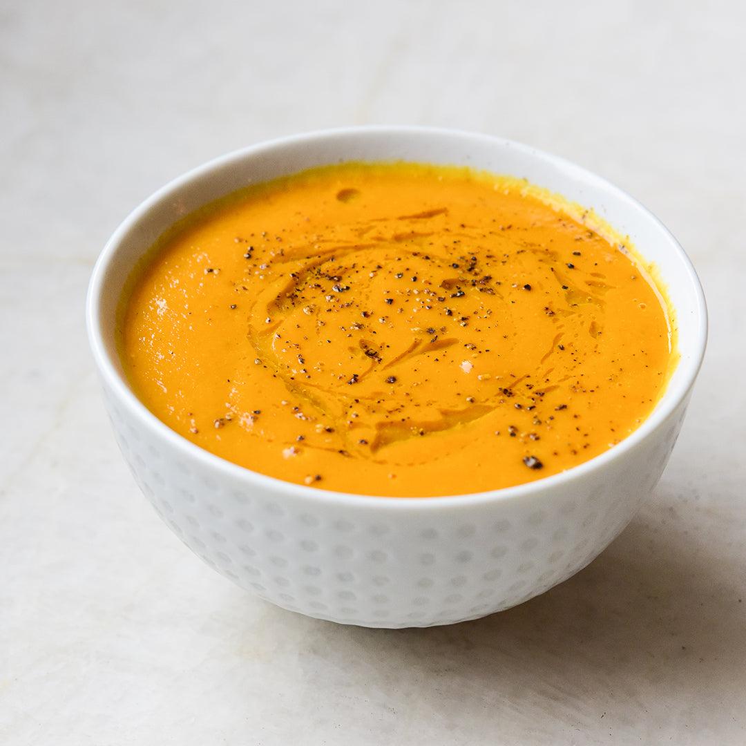 Instant Pot: Creamy Carrot Ginger Turmeric Soup Indian As Apple Pie