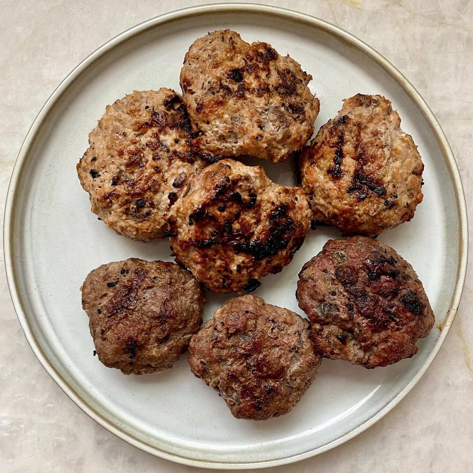 Grill or Stovetop: Masala Burgers Topped with Tamarind Chutney