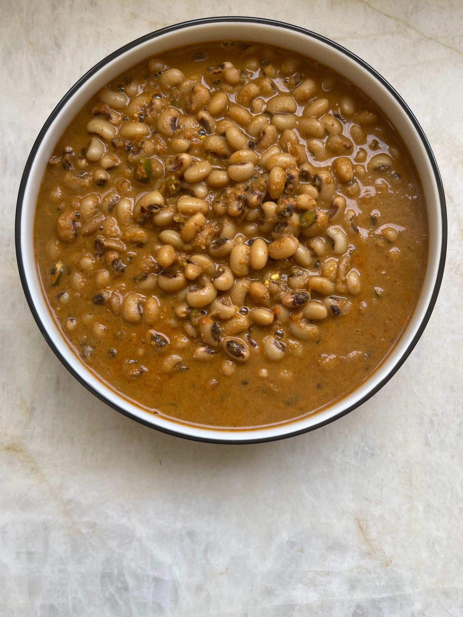 Stovetop: Goan Black-Eyed Peas Made with Coconut Milk & Our Punjabi Masala