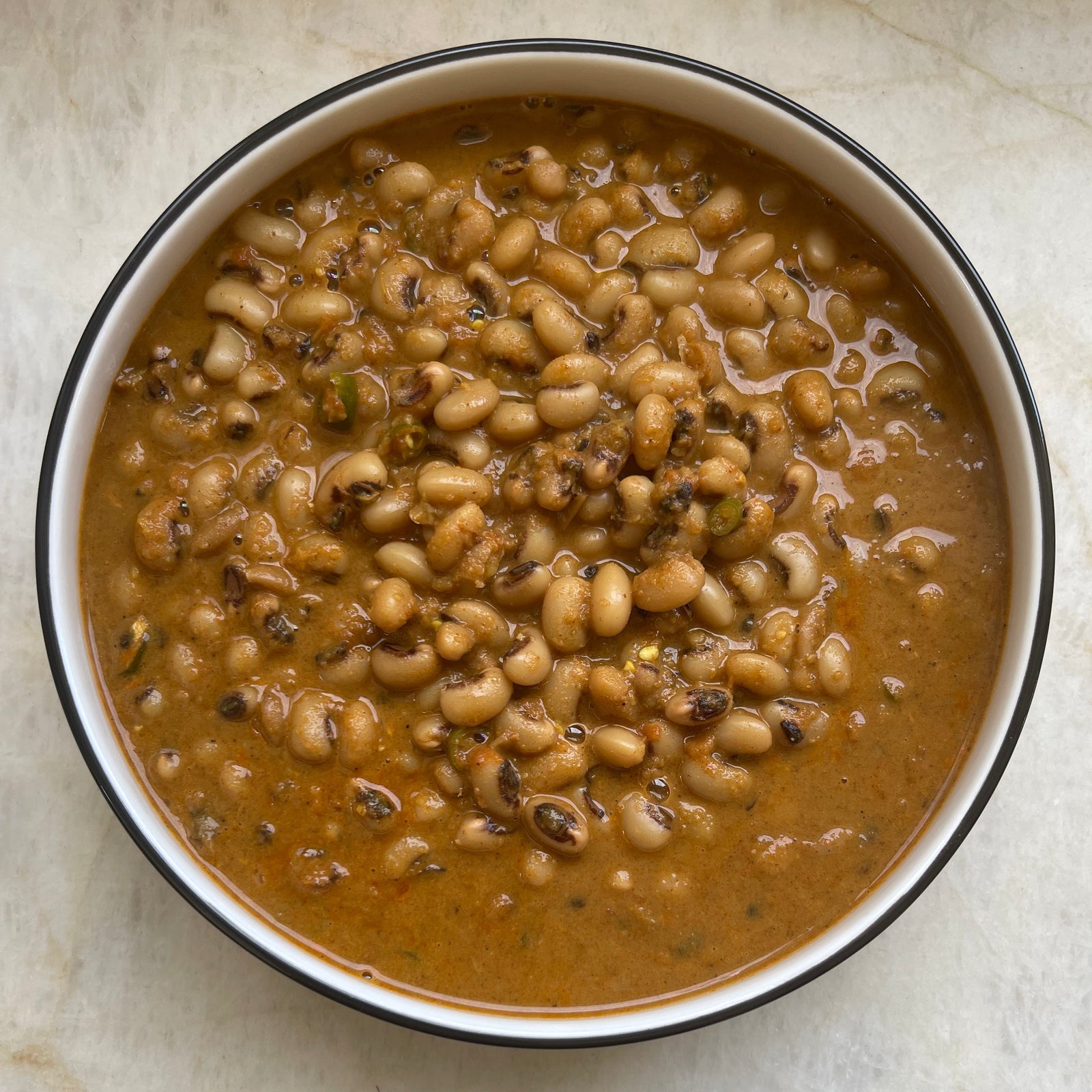 Stovetop: Goan Black-Eyed Peas Made with Coconut Milk & Our Punjabi Masala Indian As Apple Pie