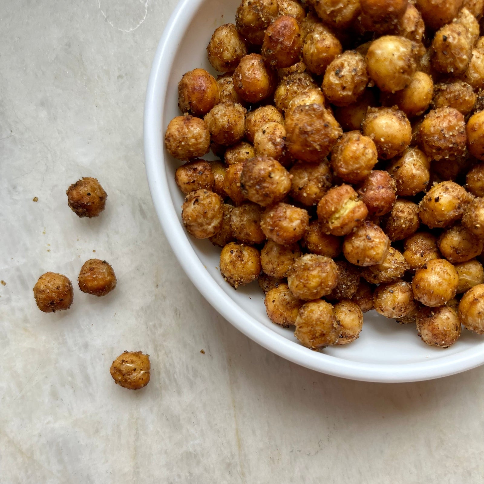 Air Fryer: Garam Masala Chickpea Poppers
