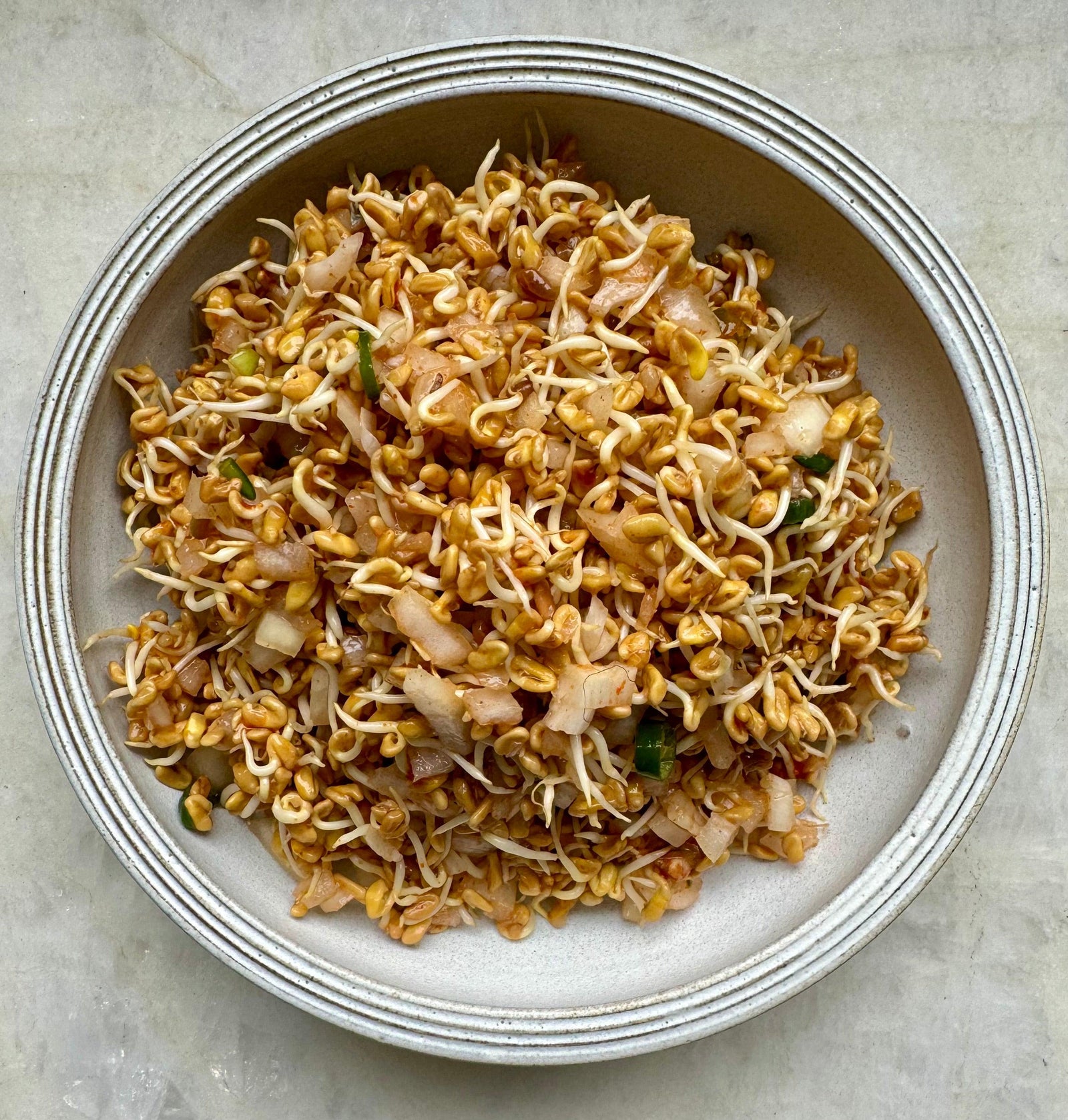 Salad: Fenugreek Sprouted Salad