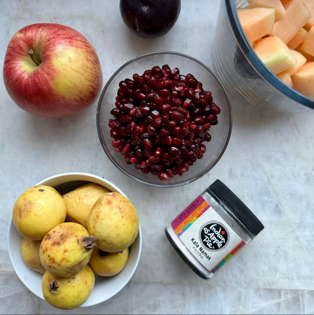 Salad: Fruit Chaat with Kala Namak