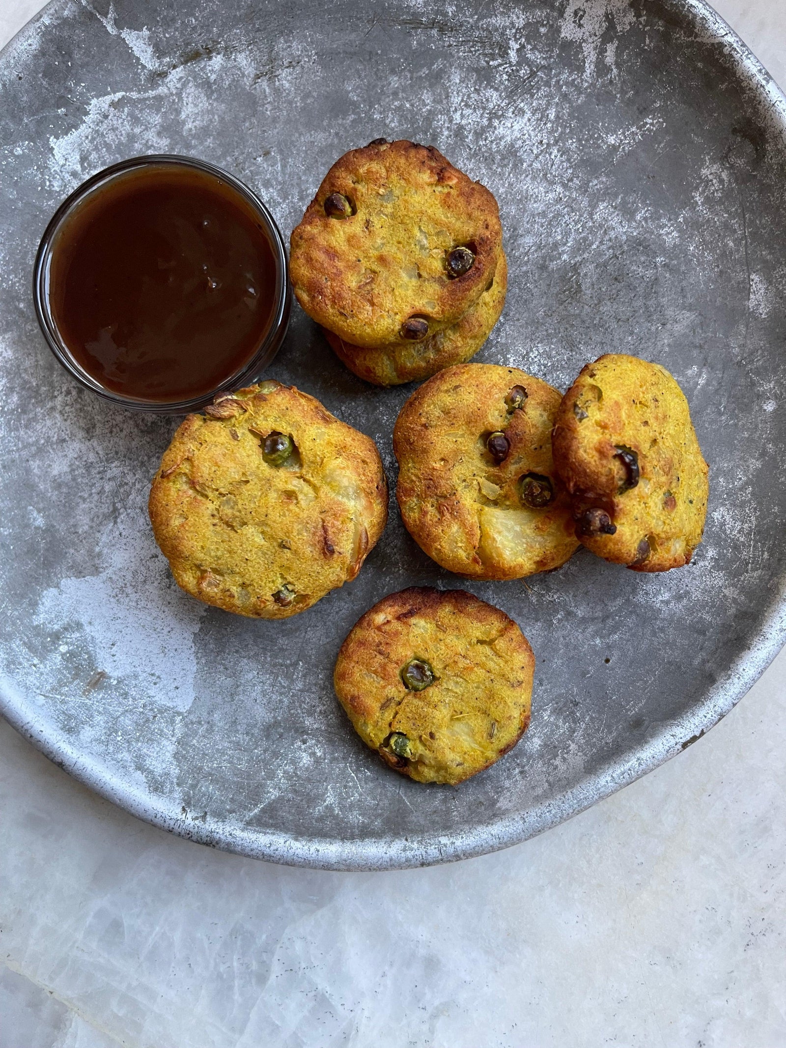 Air Fryer: Aloo ki Tikki, Spicy Potato Patties