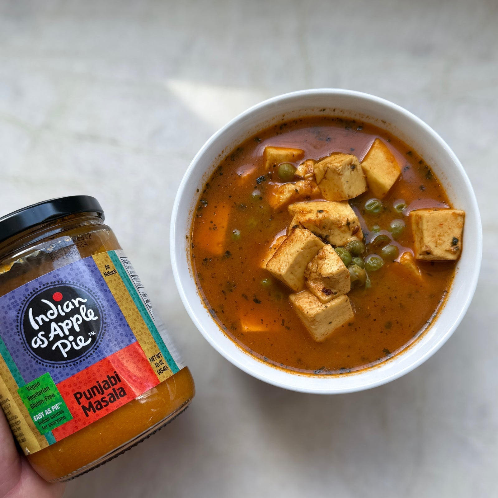 Stovetop: 15-Minute Mattar Paneer (Mutter Paneer) with our Punjabi Masala