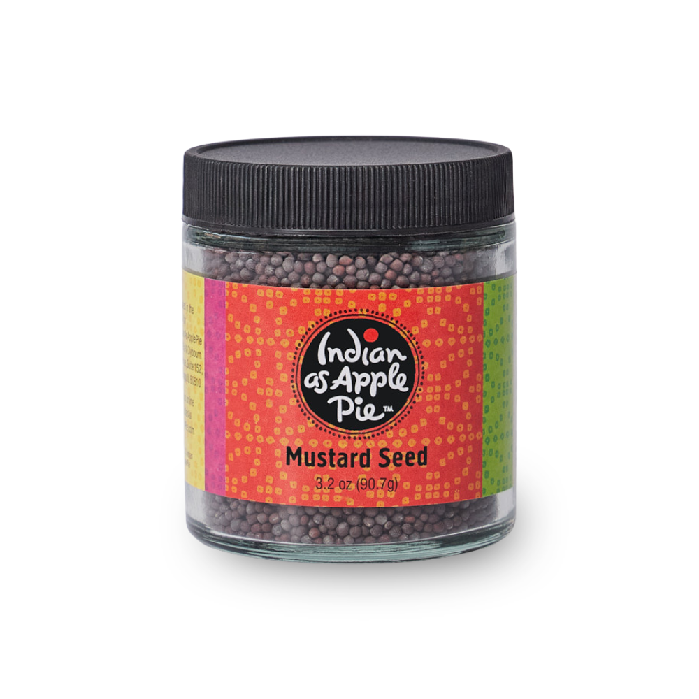 indian as apple pie black mustard seeds