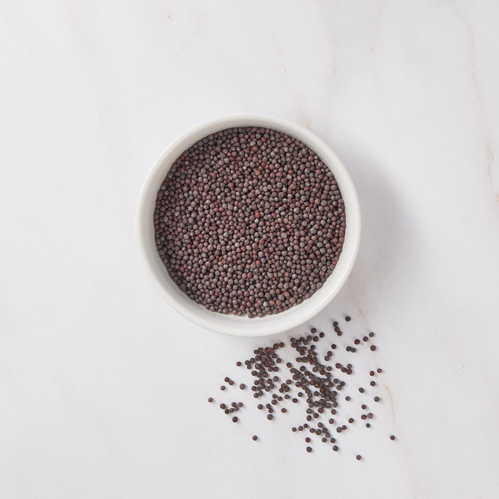 indian as apple pie black mustard seeds