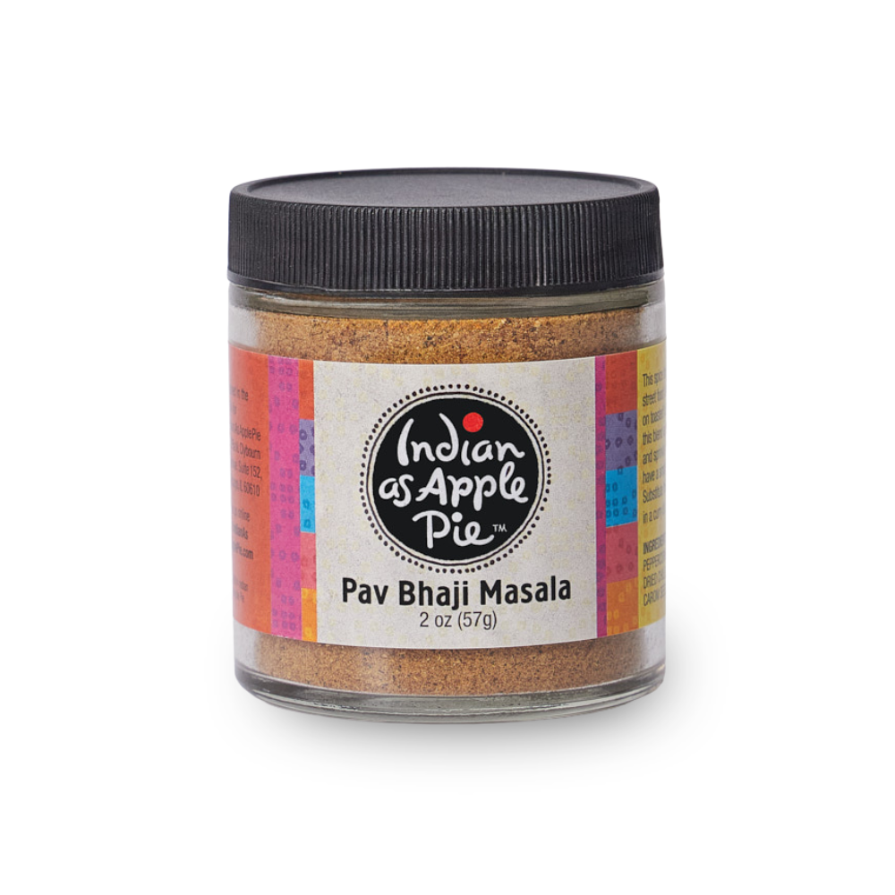 indian as apple pie pav bhaji 