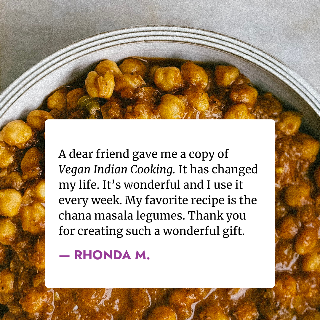 Vegan Indian Cooking by Anupy Singla